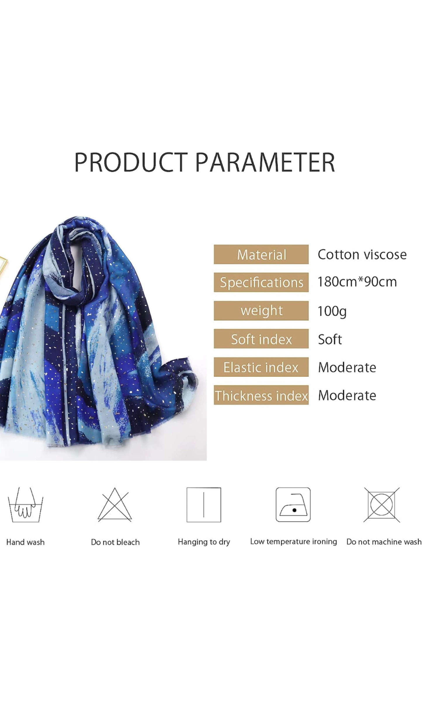 215 DELLIS MODA Sciarpa Primavera Donna Ragazze Sciarpa Di Cotone Morbido e Sottile Sciarpa Colori Misti Modello Geometrico Lettera Scialle Stole Caldo Moda