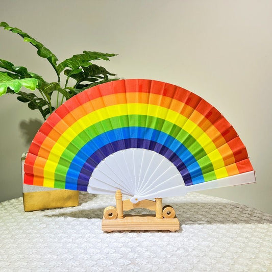 1055 ventaglio fan arcobaleno