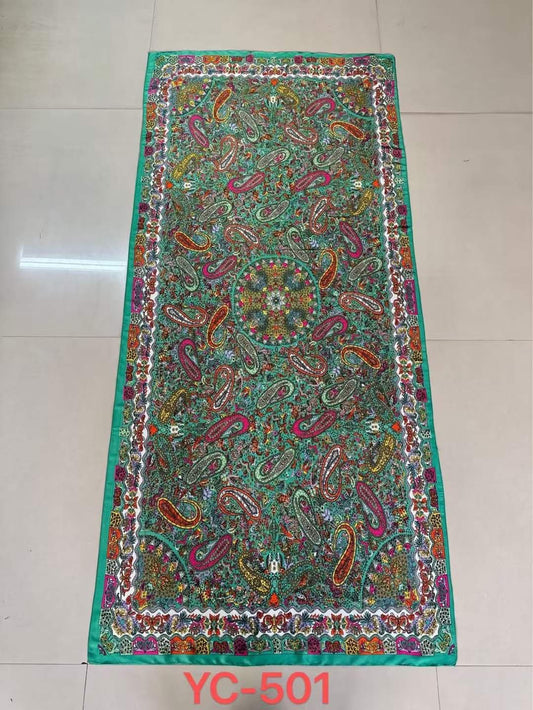 247 sciarpa seta silk viscosa 90x180cm